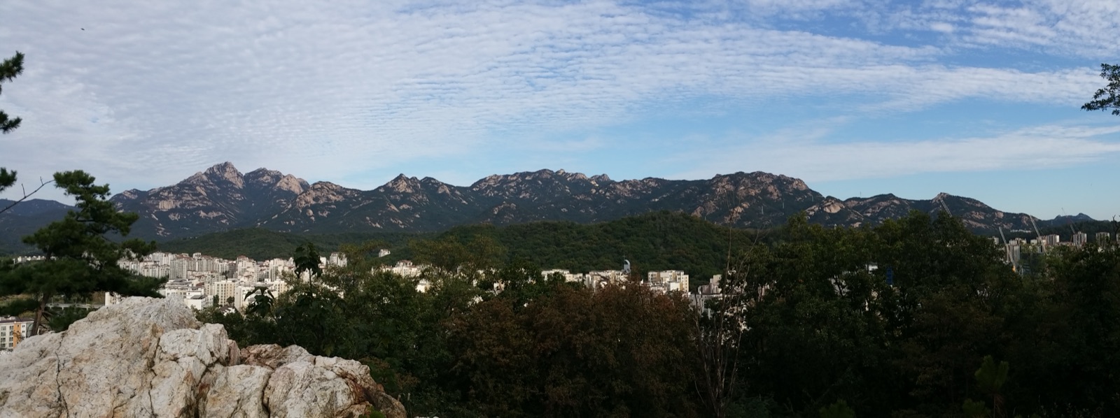 북한산 전경